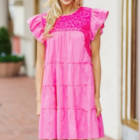 J.Marie Embroidered Floral Dress, Size Small, BNWT - Picture 4 of 4